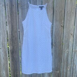 White House Black Market White Lace Dress